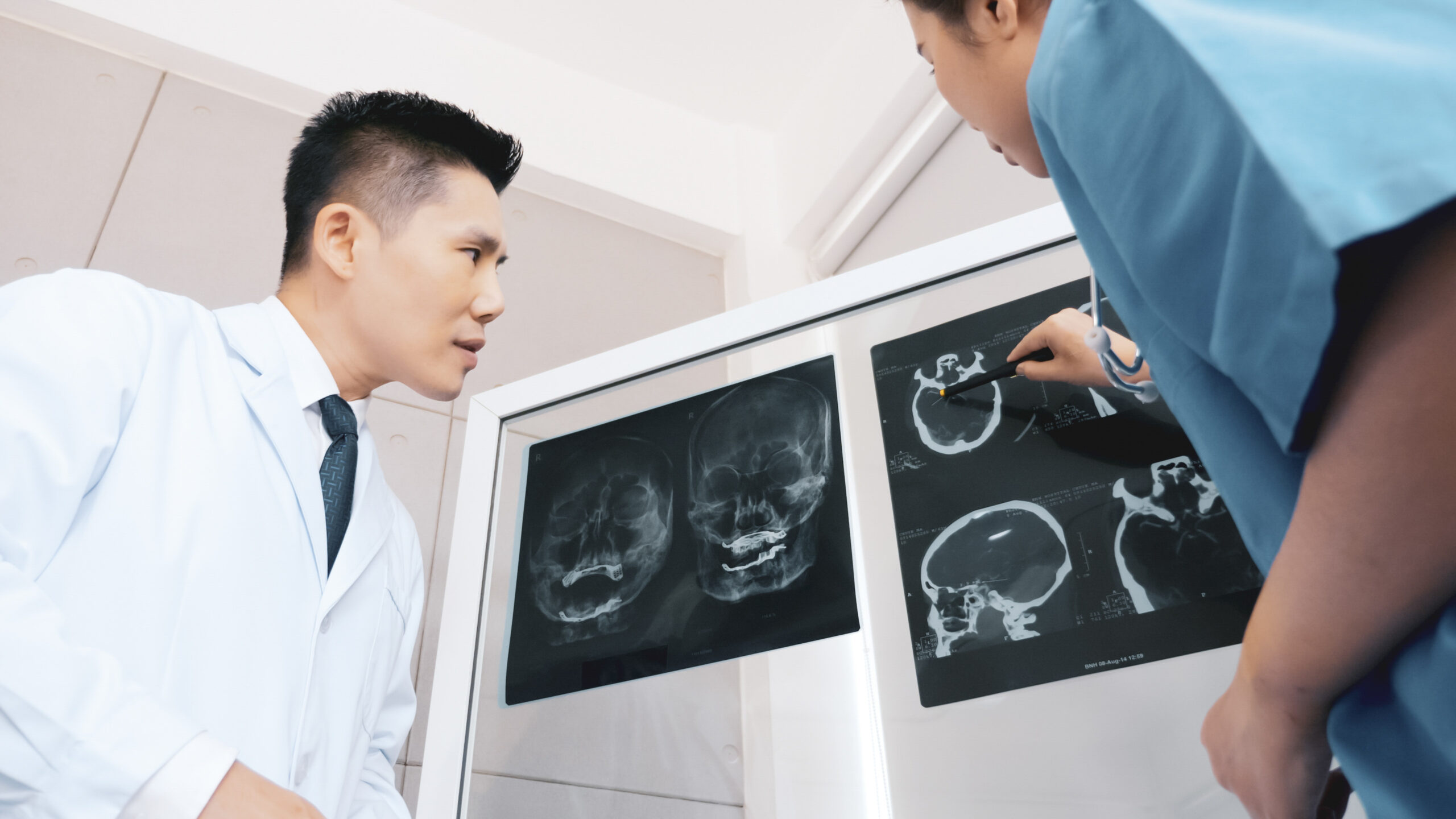 abnormal results in diagnostic imaging